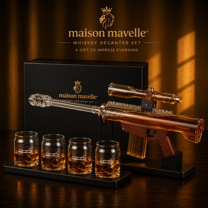 Maison Mavelle™ Whiskey Decanter