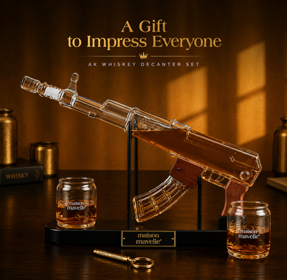 Maison Mavelle™ Whiskey Decanter