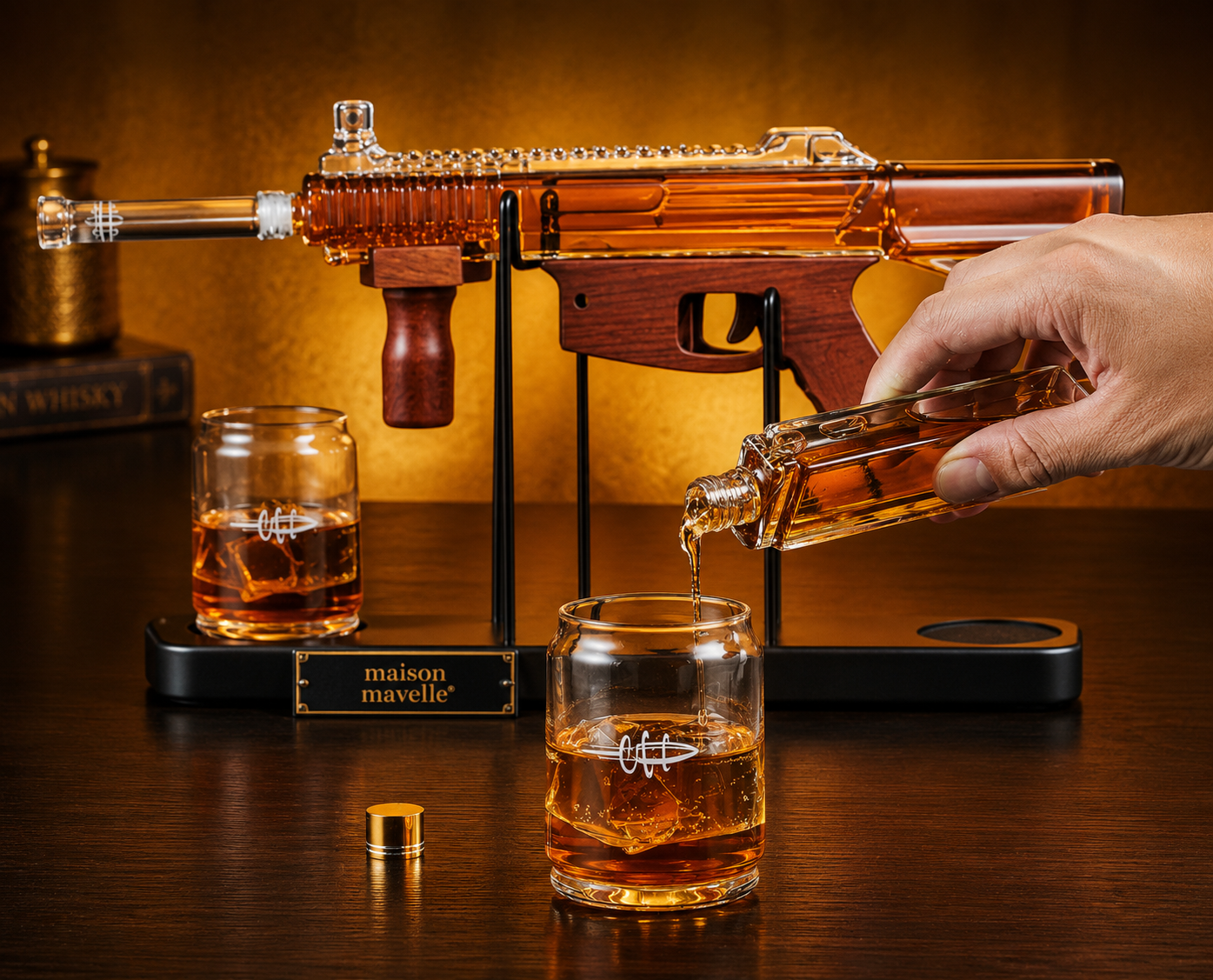 Maison Mavelle™ Whiskey Decanter