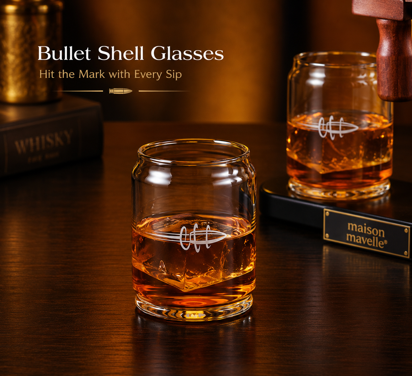 Maison Mavelle™ Whiskey Decanter