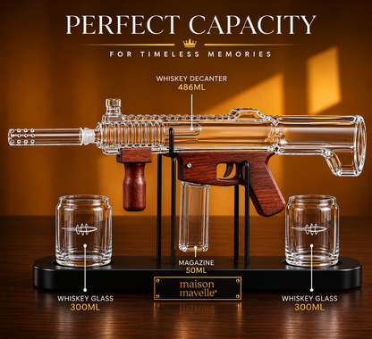 Maison Mavelle™ Whiskey Decanter