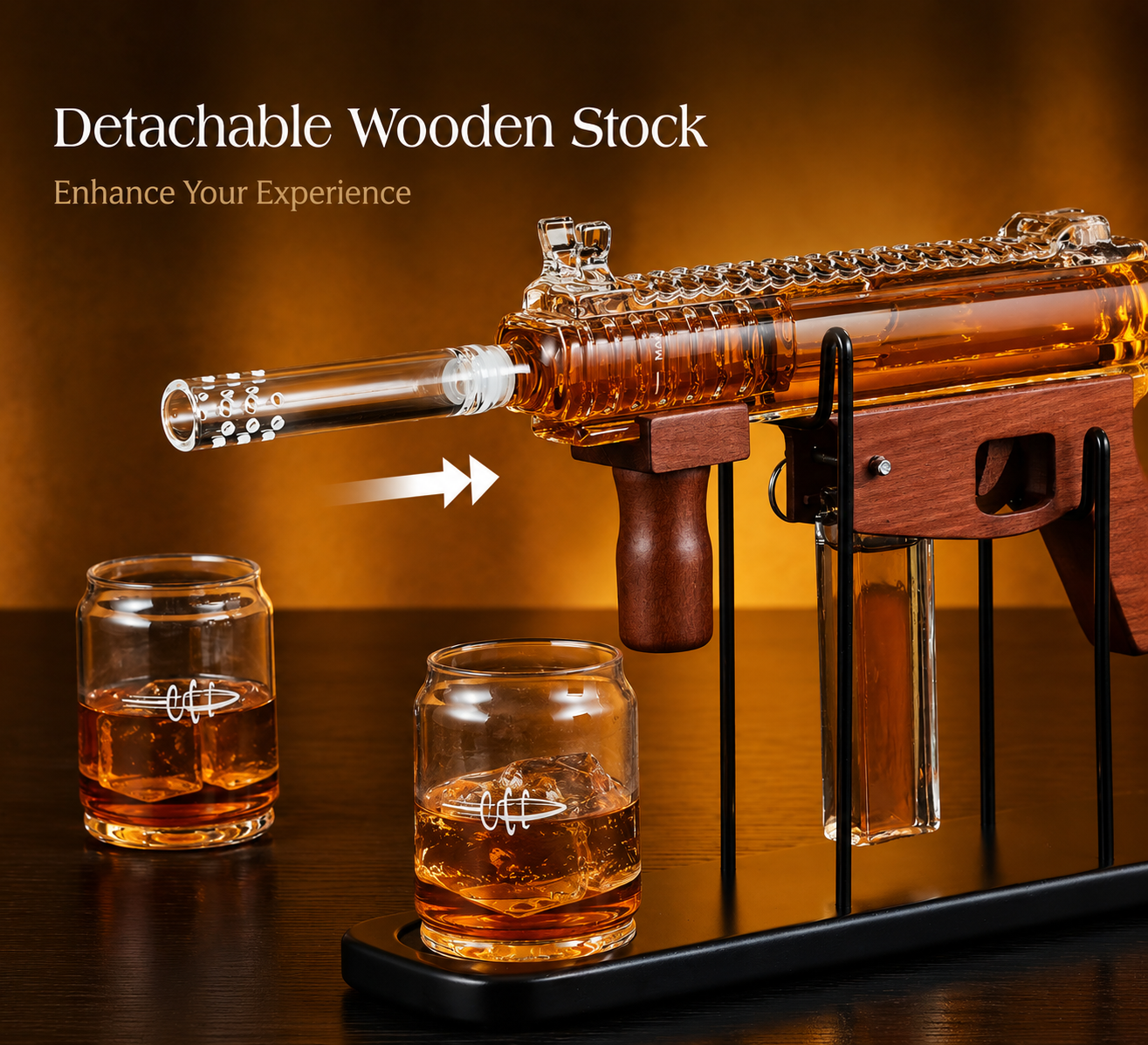 Maison Mavelle™ Whiskey Decanter